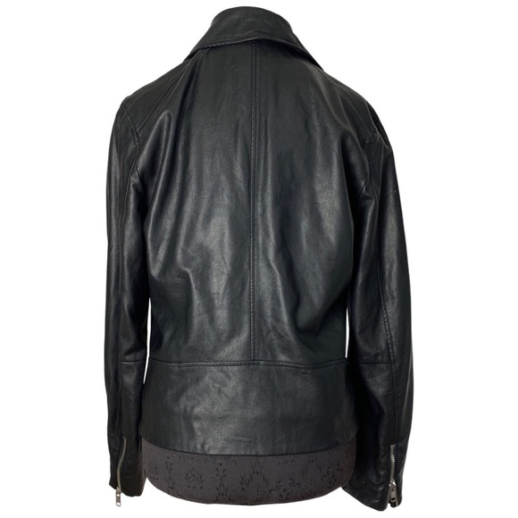 H&M Moto Style Faux Leather Jacket (M) - Picture 2 of 4